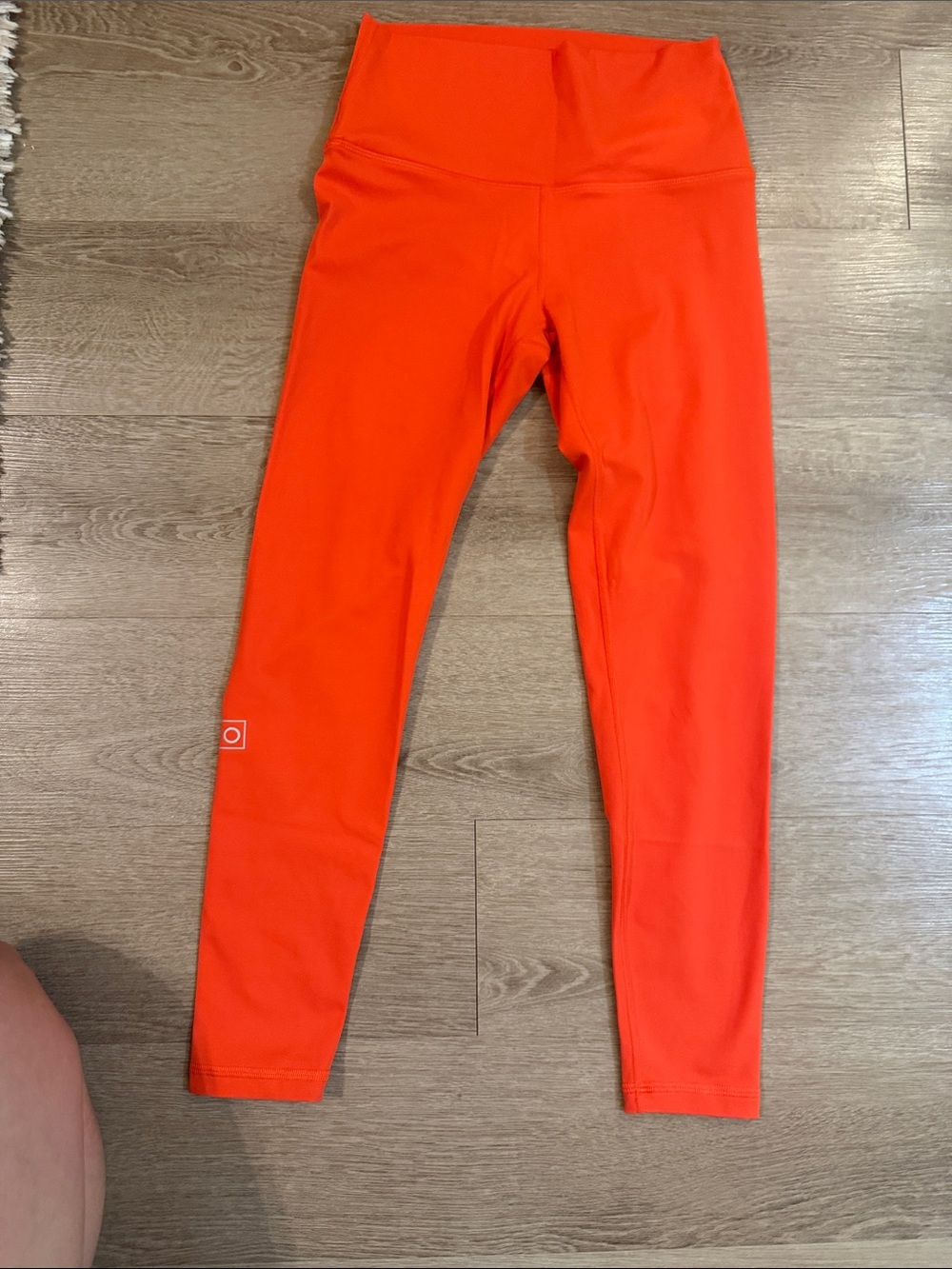 Fleo Women’s Bright Orange High-Waist Leggings